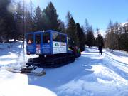 L’Alpuschnaager fonctionne également comme taxi gastronomique.