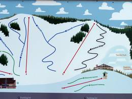 Plan des pistes Snow Valley – Edmonton