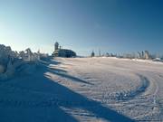 Piste préparée au Fichtelberg
