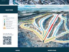 Plan des pistes Crystal Mountain (MI)