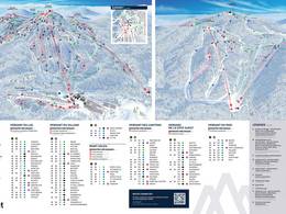 Plan des pistes Bromont