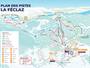 Plan des pistes La Féclaz
