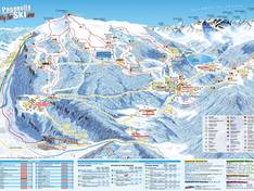 Plan des pistes Paganella – Andalo