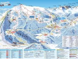 Plan des pistes Paganella – Andalo