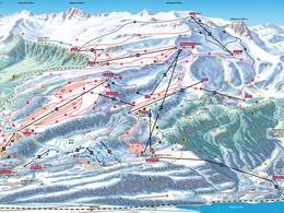 Plan des pistes Flumserberg