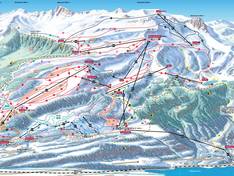 Plan des pistes Flumserberg