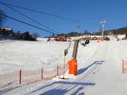 Modřín - Téléski à pioches