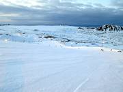 Descente facile depuis le Kóngsgil