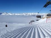 Très bonne préparation des pistes