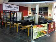 Café Belissimo à la caisse