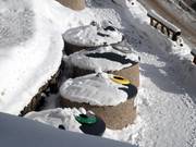 Tri des déchets à Le Corbier