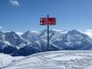 Andermatt Sedrun Disentis: indications de directions sur les domaines skiables – Indications de directions Disentis