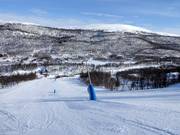 Enneigement dans le domaine skiable Tänndalen