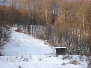 Descente en forêt au téléski Wurzelbrunnen