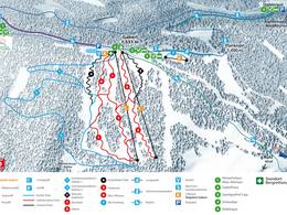 Plan des pistes Gaberl/Plankogel – Salla (Maria Lankowitz)