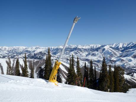 Fiabilité de l'enneigement Idaho – Fiabilité de l'enneigement Bald Mountain – Sun Valley