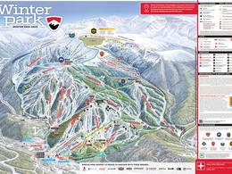 Plan des pistes Winter Park Resort