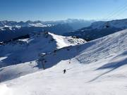 Piste difficile au Leist