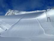 Large piste au téléski du glacier de Schladming