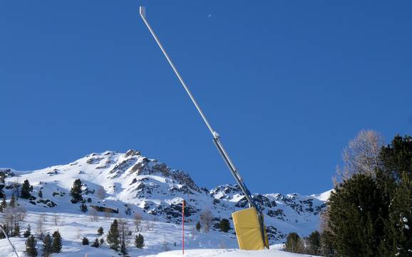 Fiabilité de l'enneigement Valfurva – Fiabilité de l'enneigement Santa Caterina Valfurva