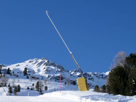 Fiabilité de l'enneigement Alta Valtellina  – Fiabilité de l'enneigement Santa Caterina Valfurva