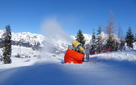 Fiabilité de l'enneigement Toggenbourg – Fiabilité de l'enneigement Wildhaus – Gamserrugg (Toggenburg)