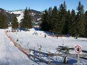 Kinderland station supérieure (pente d'entraînement)