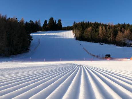 Préparation des pistes Alpes de Livigno – Préparation des pistes Cima Piazzi/San Colombano – Isolaccia/Oga