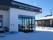 Station de service soignée