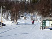 Piste de ski de fond à Ramundberget