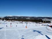Pentes d'entraînement dans la vallée