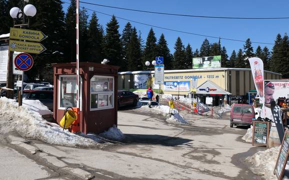 Sofia: Accès aux domaines skiables et parkings – Accès, parking Borovets