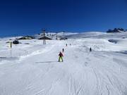 Piste facile au télésiège Tambo