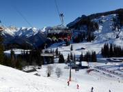 Almen 8er Schwarzeck - 8 places | Télésiège rapide (débrayable) avec capots de protection et sièges chauffants