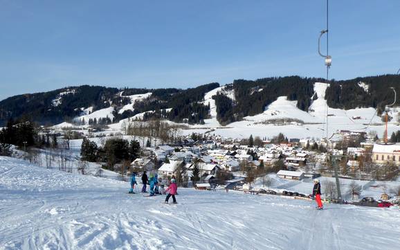 Skier près de Weitnau