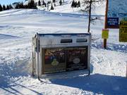 Tri des déchets dans la station de ski de Sunshine Village