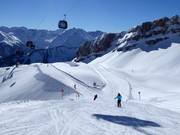 IF1 Piste Ifen-Abfahrt et IF2a Piste Hahnenköpfle-Abfahrt, section supérieure