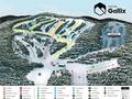 Plan des pistes Gallix