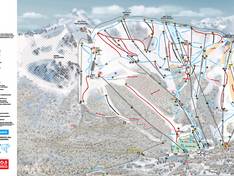 Plan des pistes Catedral Alta Patagonia