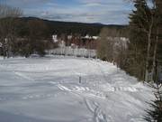 Piste à vagues et poudreuse pour enfants
