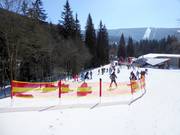 Pente d'entraînement à la station de vallée Medvědín