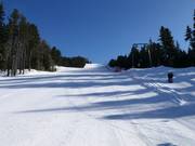 Piste au téléski Palancana