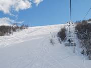 Piste Envers : Liaison sportive entre Le Corbier et La Toussuire