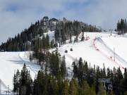 Vue sur le domaine skiable Kläppen