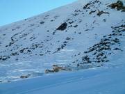 Les bâches pour recouvrir le glacier en été