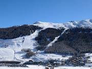 Piste près de la télécabine Mottolino