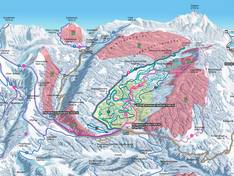 Plan des pistes Langis