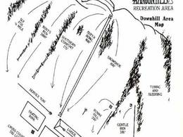 Plan des pistes Hanson Hills