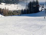 Larges pistes au Hochmoos-Express