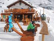 Chalet de restauration recommandé : Alpenhütte del Lys